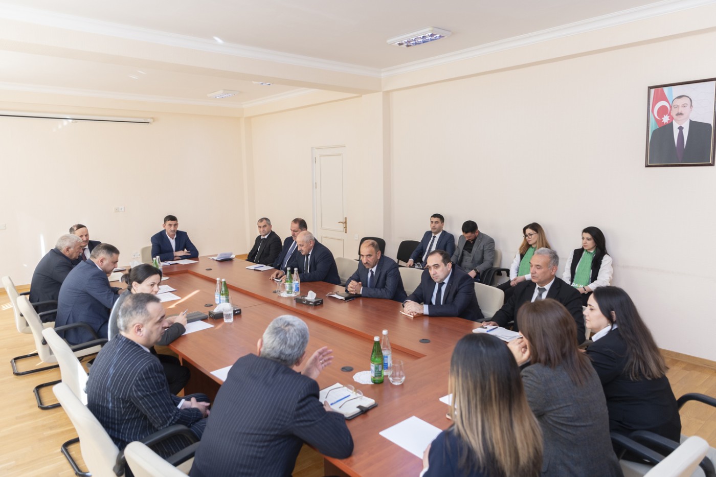 Nazir müavini Zərdabda fermerlərlə görüşdü - FOTOLAR